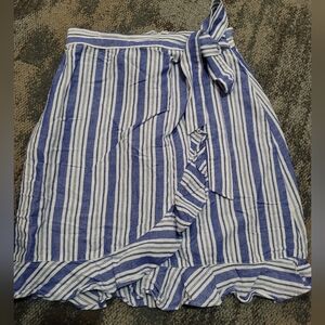 Womens Striped Loft Skirt